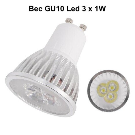 BEC GU10 CU LED 3W / 220V